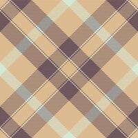 Tartan texture pattern of background plaid textile with a seamless check fabric. vector