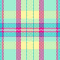 Background check of tartan textile seamless with a plaid texture fabric pattern. vector