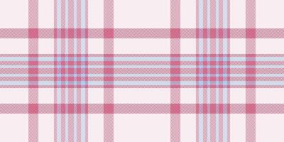 Background fabric plaid of check tartan with a pattern texture textile seamless. vector