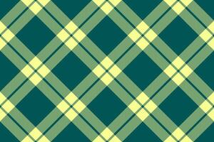 Textile fabric of check background seamless with a plaid pattern tartan texture. vector