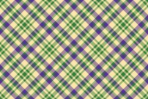 Pattern background of check textile seamless with a texture plaid tartan fabric. vector