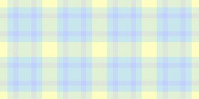 Fold check fabric tartan, household background pattern plaid. Anniversary texture textile seamless in light color. vector