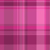 Textile tartan plaid of texture fabric seamless with a pattern check background . vector