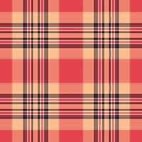 textile check of pattern background seamless with a plaid fabric texture tartan. vector