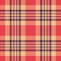 textile check of pattern background seamless with a plaid fabric texture tartan. vector