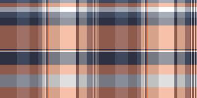 Retail seamless background tartan, abstract plaid texture . Garment textile check pattern fabric in red and orange colors. vector