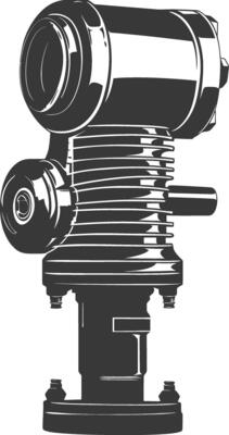Silhouette piston black color only