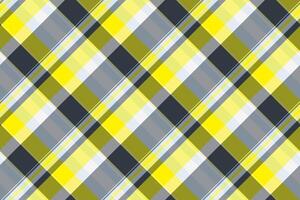 Frame background check, collection textile tartan plaid. Template fabric pattern texture seamless in yellow and pastel colors. vector