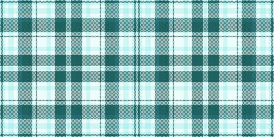 Vertical pattern seamless texture, kitchen tartan textile . Diamond background plaid fabric check in azure and teal colors. vector