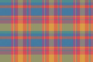 Pattern fabric textile of tartan plaid with a texture background seamless check. vector