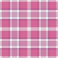 Background textile check of pattern plaid tartan with a fabric texture seamless. vector