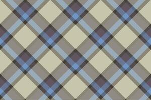 Tartan plaid background, diagonal check seamless pattern. fabric texture for textile print, wrapping paper, gift card, wallpaper. vector