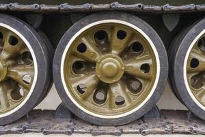 Tank Caterpillar Tread with Wheels photo