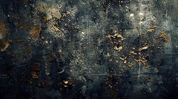 an old grunge texture background with a dark brown and black paint photo