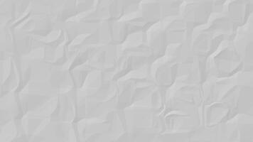 white paper is crumpled, White crumpled paper background ,Horizontal view. vector