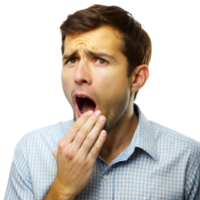 A man with a shocked expression on his face png