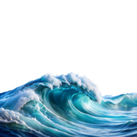 grande, poderoso oceano ondas subir e batida png