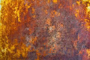 oxidado metal superficie como textura, fondo, resumen foto