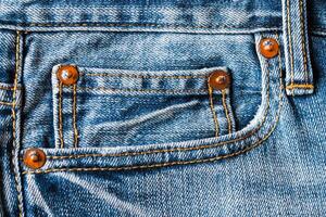 Denim texture, Jeans pocket for background photo