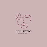 Beauty Cosmetic Logo Template vector