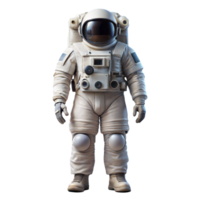 moderno astronauta spazio completo da uomo isolato png