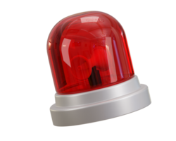 firefighter and ambulance emergency siren icon 3d rendering illustration png