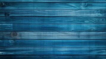 Rustic Old Weathered Blue Wood Plank Background Texture extreme closeup. High quality photo