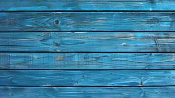 Rustic Old Weathered Blue Wood Plank Background Texture extreme closeup. High quality photo