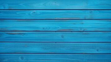 rústico antiguo resistido azul madera tablón antecedentes textura extremo de cerca. alto calidad foto