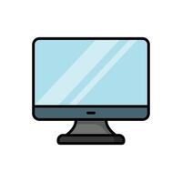 monitor icon design template simple and clean vector