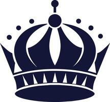 corona silueta, genial para creando certificados, premios, celebración carteles, certificados, premios, celebración, realeza y lujo diseños vector