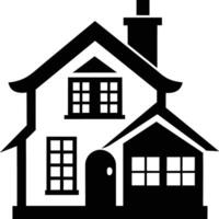 house silhouette design Clean and Elegant vector