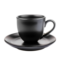 top zwart koffie cups voor een elegant koffie ervaring png