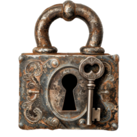 Keys to the Past Embracing Vintage Locks and Keys in Modern Times png