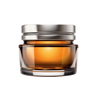 realistic jar of cosmetic cream isolated png