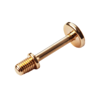 a gold screw png