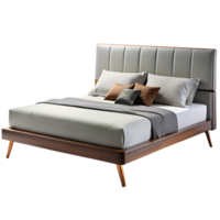 modern bed isolated on background png