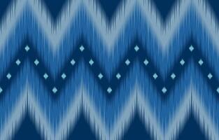 zigzag seamless pattern Imitating ikat weaving vector