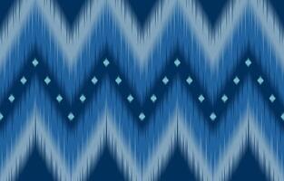 zigzag sin costura modelo imitando ikat Costura vector