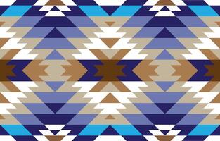 colorfull seamless pattern aztec style vector