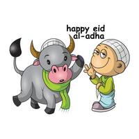 we wish you a happy eid al-adha vector