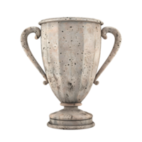Vintage Stone Trophy Cup png