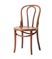 Durable Bentwood Dining Chair isolated on transparent background png