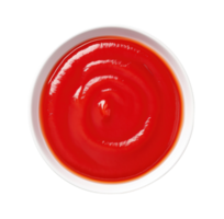 Tomato ketchup isolated on transparent background png