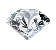 Diamond isolated on transparent background png