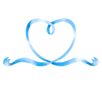 ribbon bow blue png