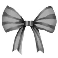 ribbon bow black png