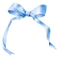 ribbon bow blue png