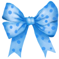 ribbon bow blue png