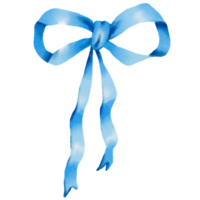ruban arc bleu png